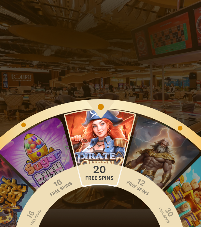 Track your luck and grab free spins